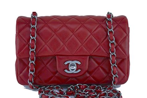 red chanel mini flap|chanel mini flap sotheby's.